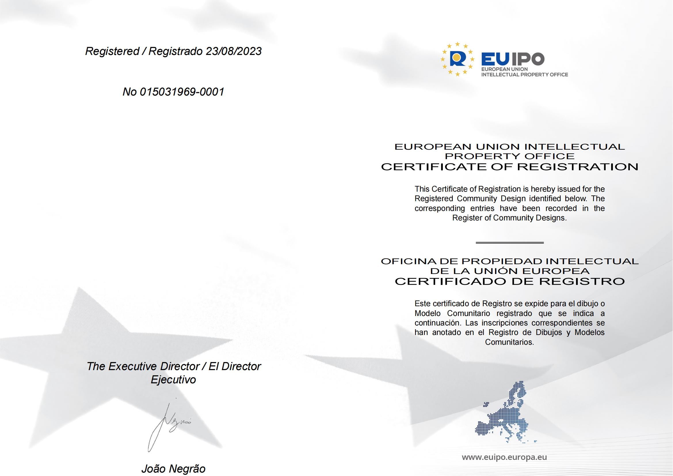  欧盟外观证书-多用途户外支架